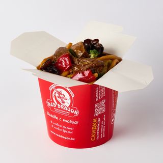 Лапша с кониной Double