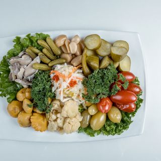 Соленья из погребка собственного заготовления 