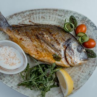 Дорадо на гриле