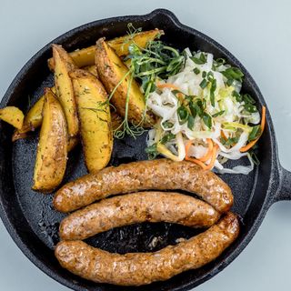 Колбаски из индейки