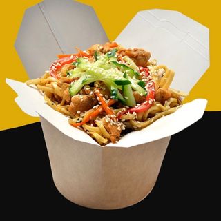 Лапша Wok с говядиной