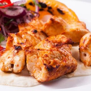 Шашлык из куриной грудки 