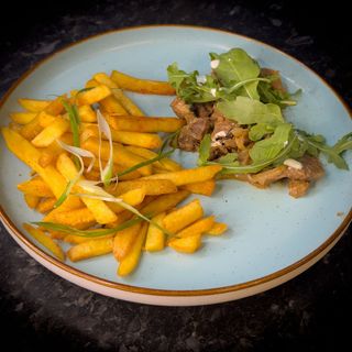 Фри с мясом