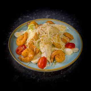Салат "Цезарь" с креветками