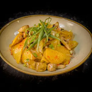 Картофель с грибами 