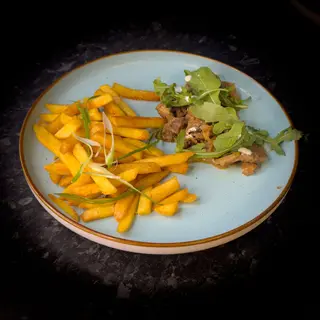 Фри с мясом
