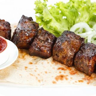 Шашлык из печени 