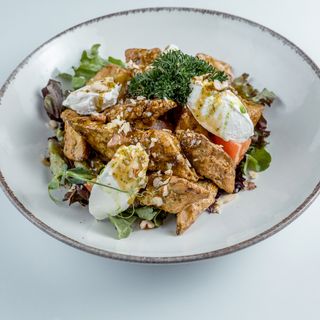 Салат с баклажаном от шефа