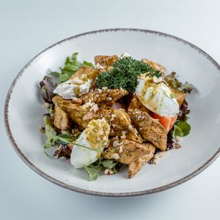 Салат с баклажаном от шефа