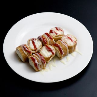 Блины с творогом