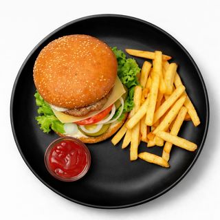 Крафт бургер с говядиной