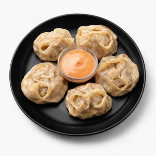 Манты с мясом