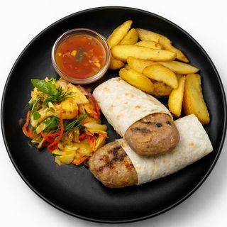 Кебаб в лаваше