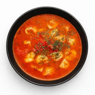 Чучвара с бульоном