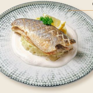 Дорада на гриле в Азиатском соусе