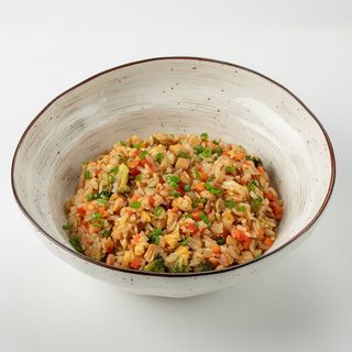 Рис с куриным филе в японском стиле