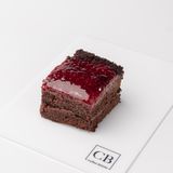 Шоколадный с малиной без ягоды