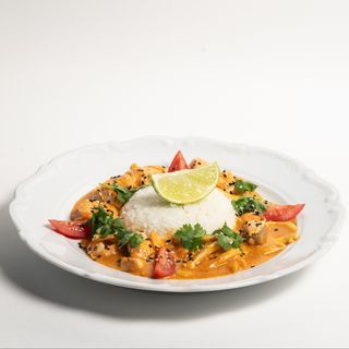 Рис с морепродуктами