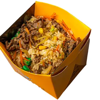 Жаренный рис с курицей
