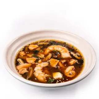 Мисо с морепродуктами