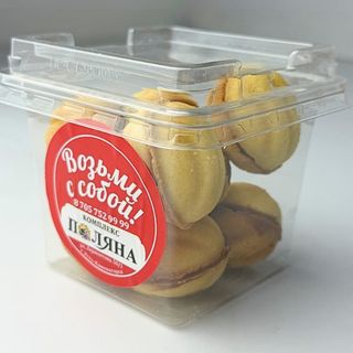 Орешки с кремом из вареной сгущенкой