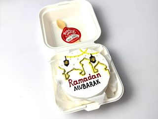 Бенто торт "Зима близко"