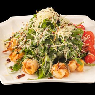 Салат "Руккола с креветками"