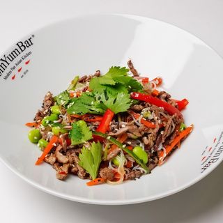 Фунчоза с говядиной