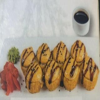 Запеченные ролы "Цезарь"