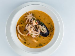 Буйабес из рыбы и морепродуктов