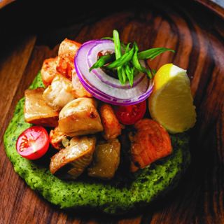 Куырдак из рыбы с дымкой