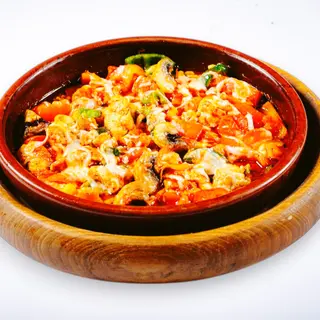 Тандыр гювеч с курицей