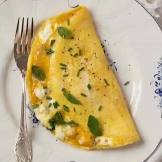 Омлет с сыром