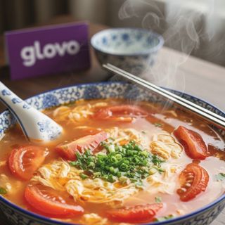 Яичный суп на 2/4 человека