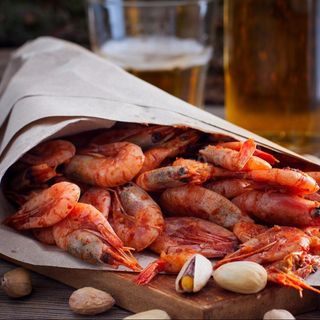 Креветки к пиву
