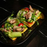 Сытный завтрак