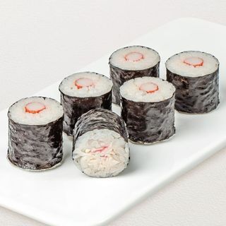 Маки с крабом