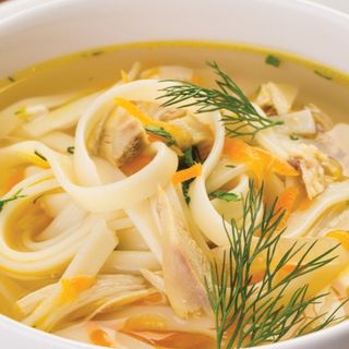 Лапша с курицей