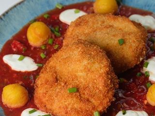 Шницель с курицей