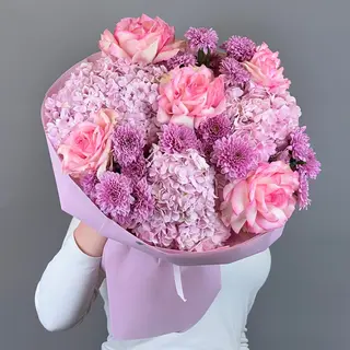 цветы Букет Art Flowers Сахарная симфония