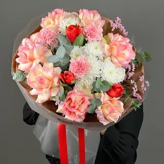 цветы Букет Art Flowers Тёплое признание