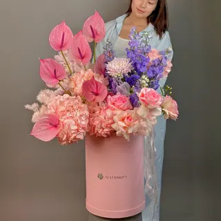 цветы Букет Art Flowers Карамельный Сон