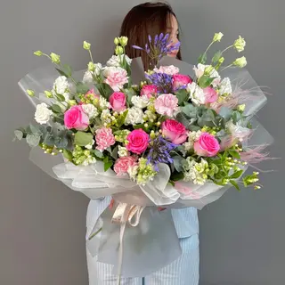 цветы Букет Art Flowers Флорариум эмоций