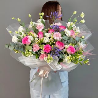 цветы Букет Art Flowers Флорариум эмоций