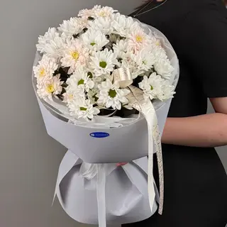 цветы Букет Art Flowers Белый Шёлк
