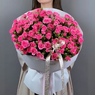 цветы Букет Art Flowers 15 нежных спрей роз