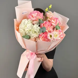 цветы Букет Art Flowers Мечта в розовом