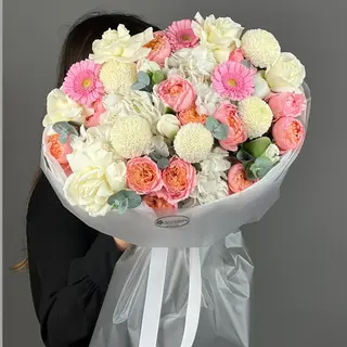 цветы Букет Art Flowers Розовая гармония