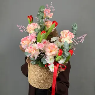 цветы Букет Art Flowers Первое свидание