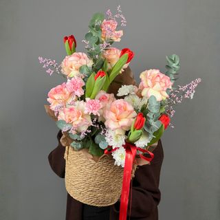 цветы Букет Art Flowers Первое свидание